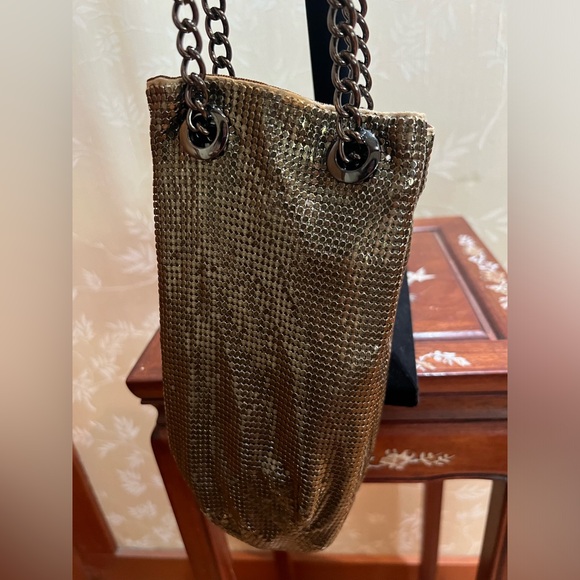 Whiting & Davis Metallic Crossbody Bag - Picture 7 of 7